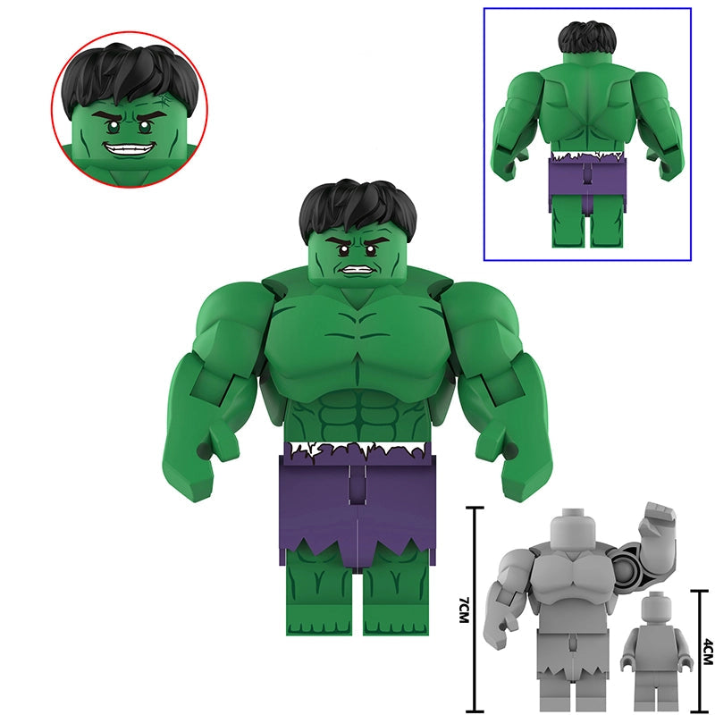 BF345 – Dreadgreen Brute | Custom Brick Figure