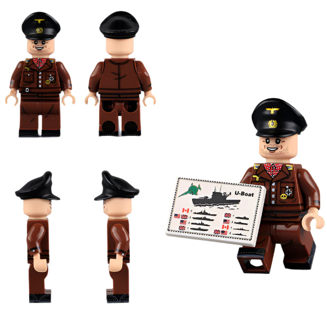 BF47 – German Navy Oberbootsmann | Custom Brick Figure