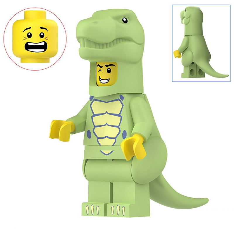 BF3315-05 – Trex Cosplayer | Custom Brick Figure