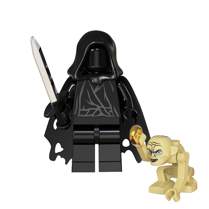 BF5002 – Hooded Shadow Stalker | Custom Brick Figure