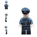 BF033 – Luftwaffe Officer | Custom Brick Figure
