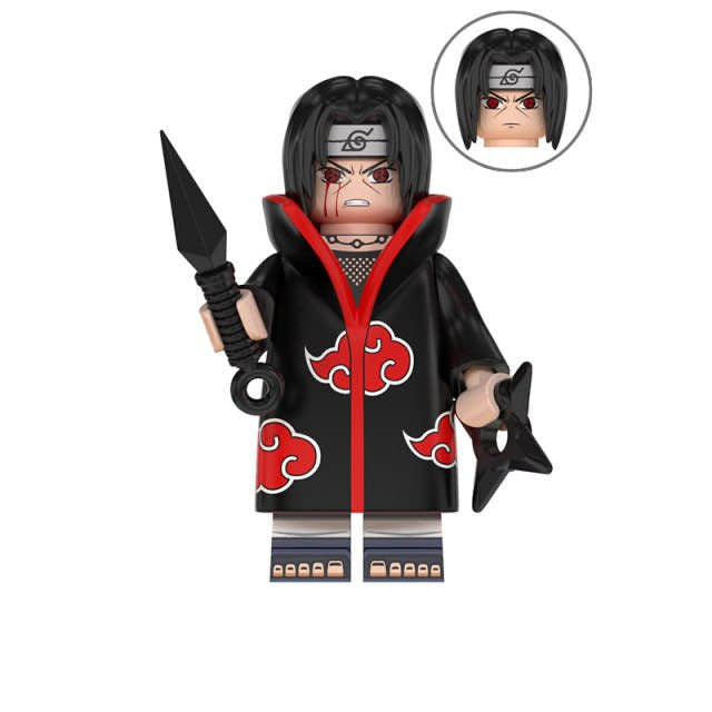 BF2092 – Crimson Crow Shinobi | Custom Brick Figure
