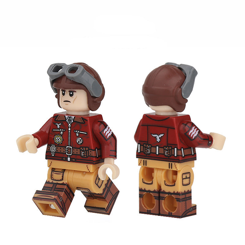 BF018 – Luftwaffe Pilot | Custom Brick Figure