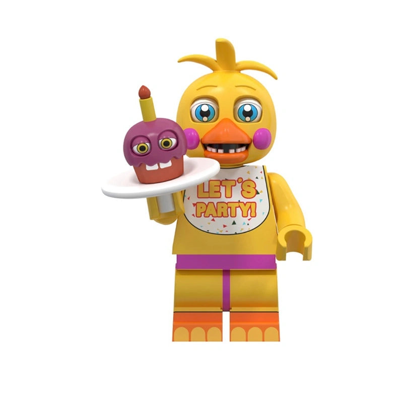 BF2625 – Golden Beak Performer | Custom Brick Figure