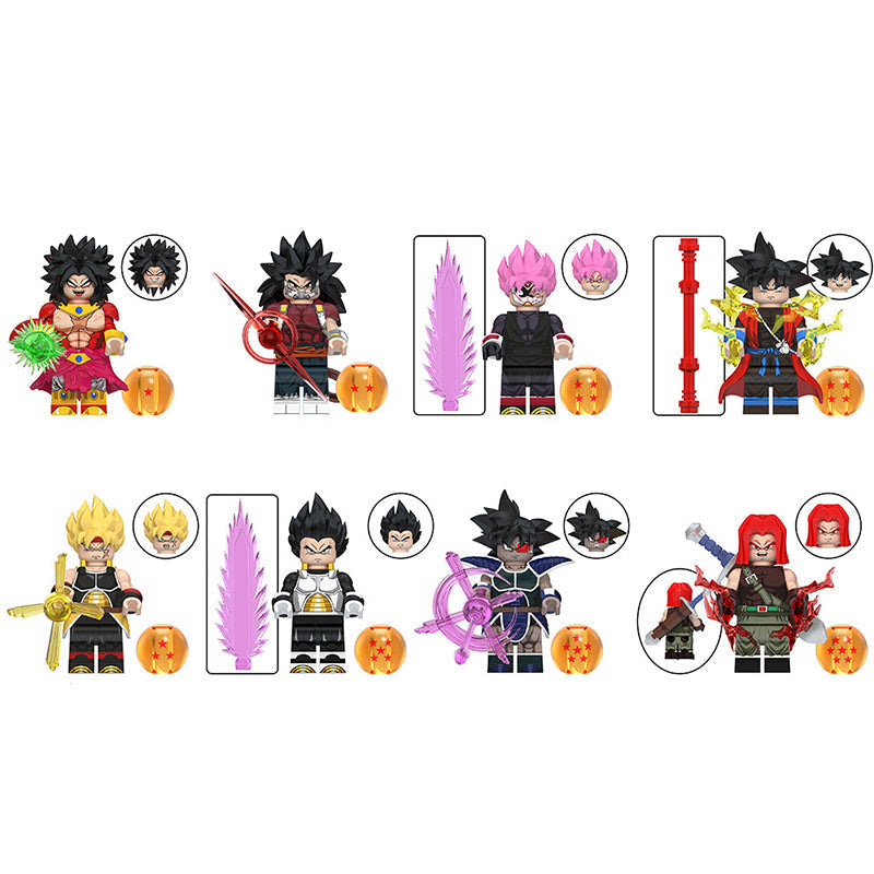 The Saiyan Divide: Heroes & Heretics | Custom Brickpack