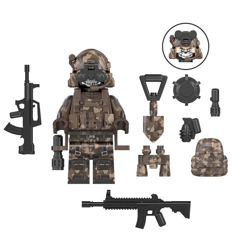 Specter Division: Deathmask Unit | Custom BrickPack