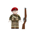 BF645 – Red Devils Paratrooper | Custom Brick Figure