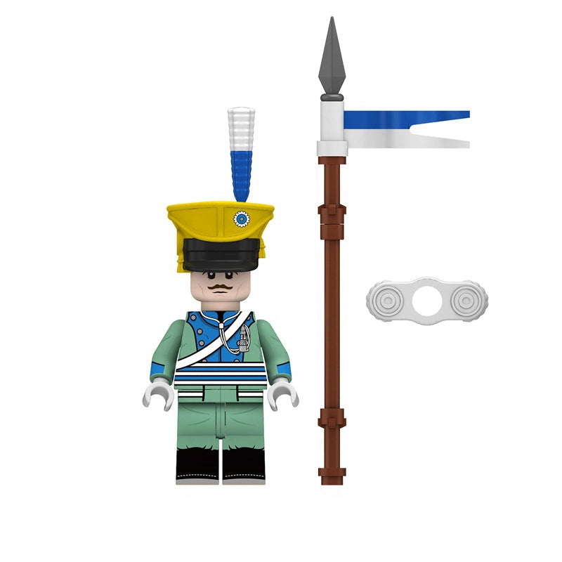 BF040 – Bavarian Uhlan | Custom Brick Figure