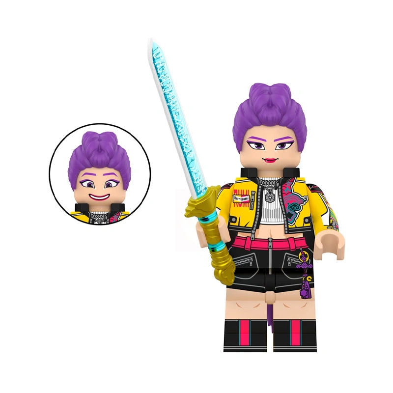 BF3083 – Emberstrike Huntress | Custom Brick Figure