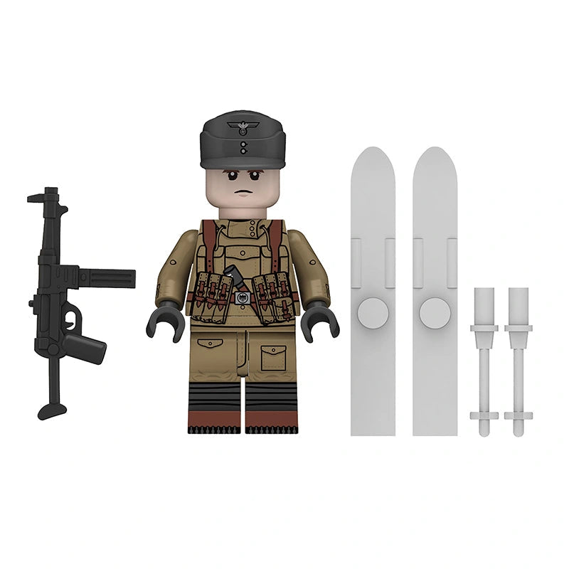 BF634 – Gebirgsjäger | Custom Brick Figure