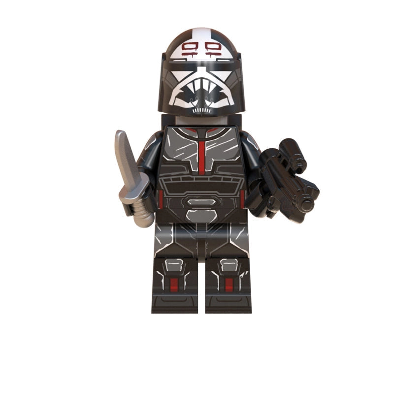 BF2001 – Shockforge Brawler | Custom Brick Figure