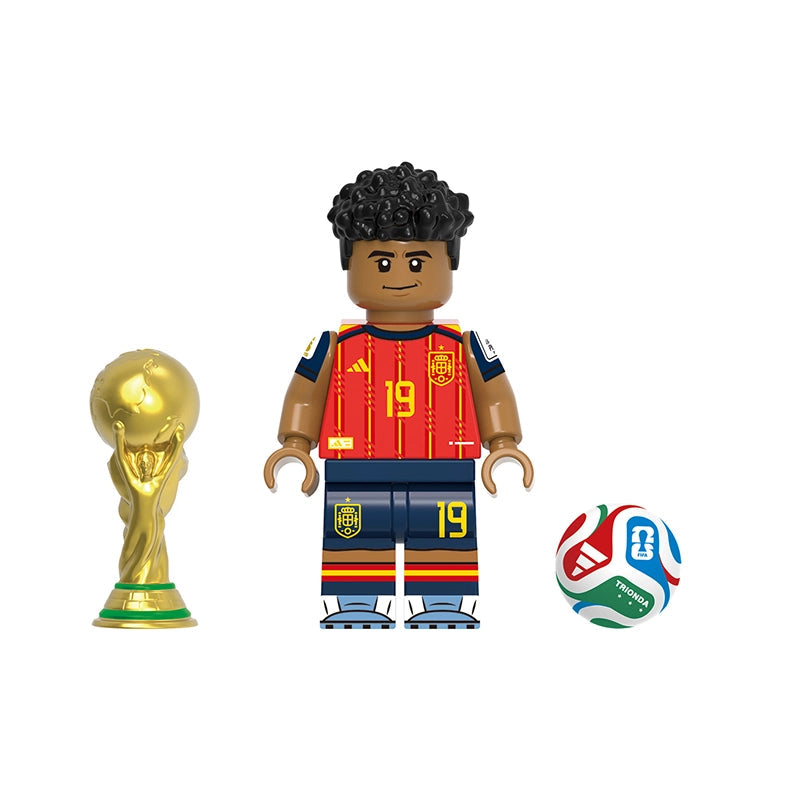 BF0781 – Lamine Yamal | Custom Brick Figure