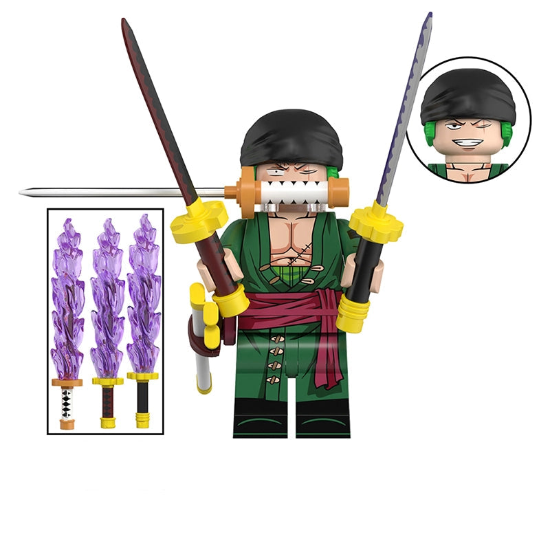BF2813 – Triple Blade Ronin | Custom Brick Figure
